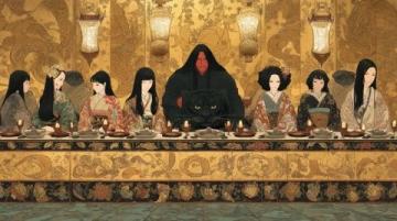 紅樓夢第四十一回:劉姥姥與林黛玉、司馬相如等人一同用餐時飲酒。