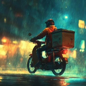 風(fēng)雨無阻的外賣小哥:背后的辛酸與堅持