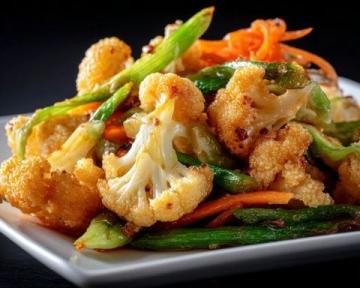 西藍(lán)花炒蝦球超級美味！