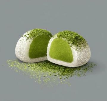 無需廚師機的美味:抹茶麻薯肉松包,柔軟彈牙,簡單易做!