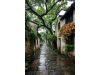路過漢正街，在武漢的鬧市區還有這樣有年代感的老房子，鋁合金，防盜窗，花床單