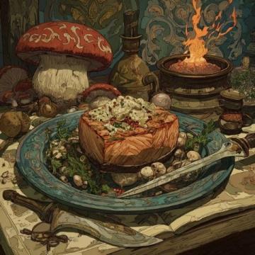 星際奇幻美食記:圓頂龍肉與盜龍賽跑的美食盛宴