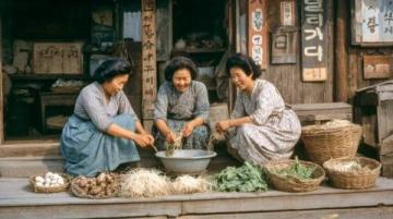 這是1945年11月份的一組珍貴老照片,拍攝于重慶路邊的一家小吃店