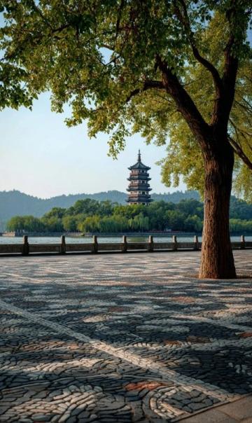 潛江市老新鎮(zhèn)周邊一日游:美麗東荊河大堤、新溝的商業(yè)中心與龍灣章華臺(tái)古跡