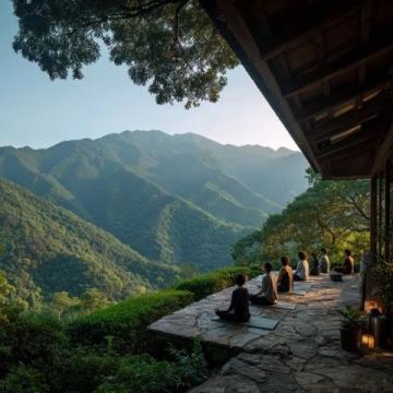 陳龍居士考察鶴山橫江后山風水：探討鐘氏家族墓穴選址問題