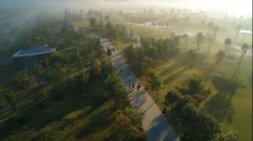 藏不住啦!北京周末新聚點(diǎn)通州綠心公園