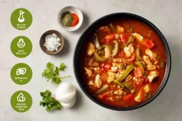 如何在家自制美味肉丁胡辣湯：色澤誘人、湯稠料足