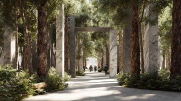 濟南市森林公園東門下月竣工即將開放