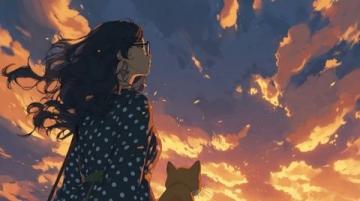 我終于在一小時前看完了整部去有風的地方
