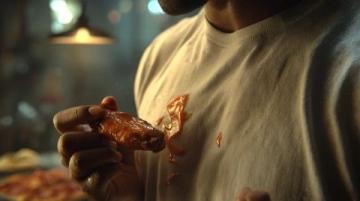 牙簽肉，自己在家做一份小吃，看電視、喝啤酒、寫頭條，快哉！