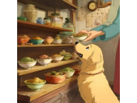 飼養員為動物準備特制美食