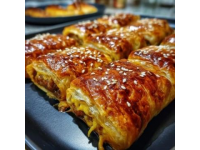救命！！這蔥香酥餅香到我兒子追著廚房跑！！！一口咬下去咔嚓脆響