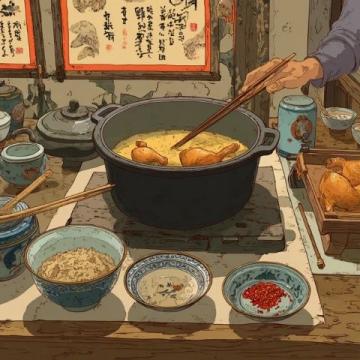 宋朝人的餐桌除了火鍋之外,還有很多美味佳肴