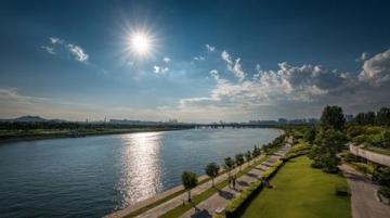 屈原公園點綴沅江畔,常德城里的璀璨明珠