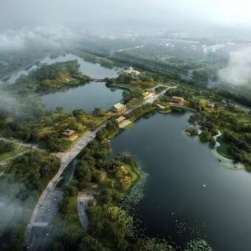 早就聽聞東莞麻涌的華陽湖濕地公園美不勝收，終于在這個周末，我開著我的16款軒逸