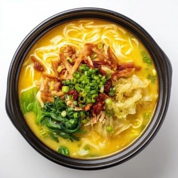 深秋大食堂午餐菜單：炸雞腿配肉絲面，溫暖又美味