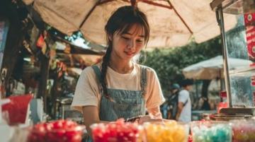 **1.多元美食體驗(yàn)夜市小吃與特色料理**