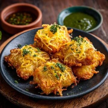 簡單不揉面的開口笑零食，香酥可口自己做更衛生