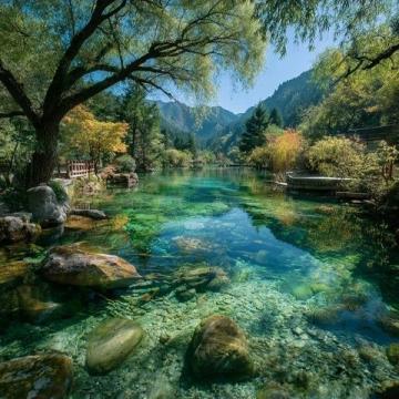 **九寨溝旅游攻略人間仙境，四季皆美**