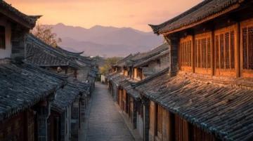 無需門票，感受眉山旁漢陽古鎮的古樸風情與自然韻味