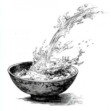 那碗高粱米水飯，還是老東北味兒