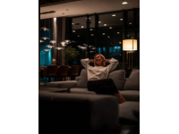 晚上下班后的悠閑時光
