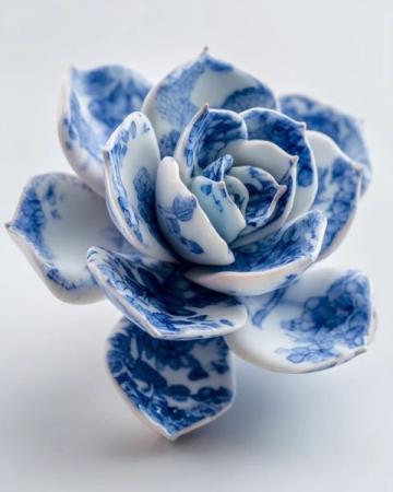 古韻遇上甜香青花瓷蛋糕的奇妙碰撞