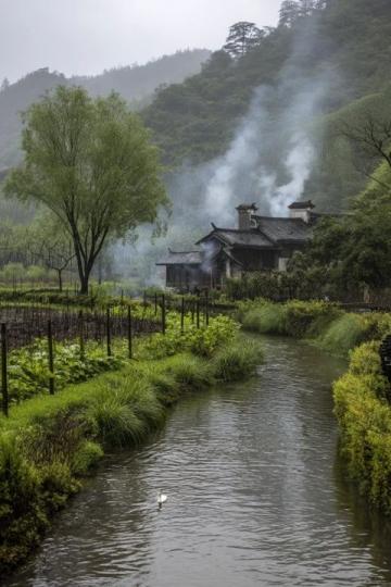 清遠(yuǎn)飛來峽鎮(zhèn)高田社區(qū)：枕水而居的嶺南桃源村落