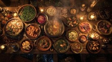滿桌美食惹人羨慕(滿桌美食)