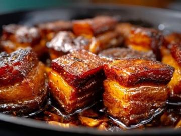 河南風(fēng)味扣碗酥肉美食
