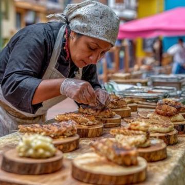 我喜歡在外就餐探索當地美食街的獨特風味