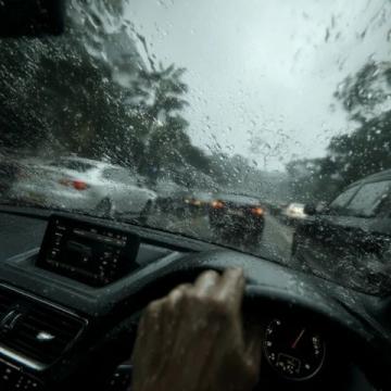 雨天安全行駛指南:降低車速、控好距離、亮尾燈