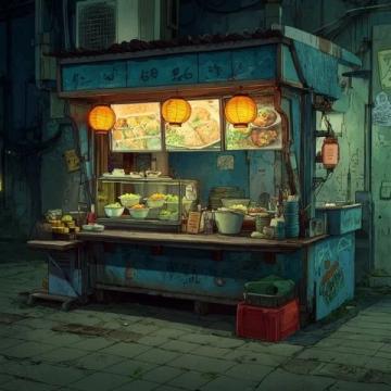 城市夜晚的溫暖角落：街頭小吃的魅力與故事