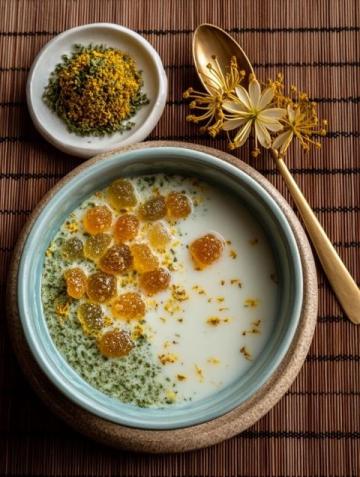 紹興當季霉莧菜梗蒸豆腐