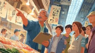 浙江舟山沈家門漁港夜排檔之旅：品嘗新鮮海鮮，感受地方特色