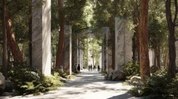 濟南市森林公園東門下月竣工即將開放