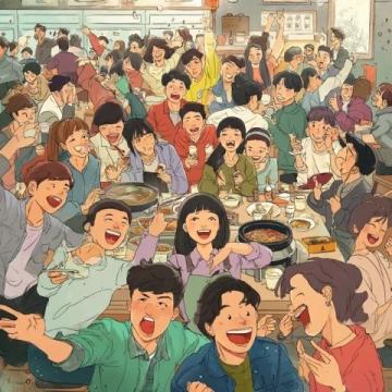 家人們，大年初五在揚州迎財神，我們一家十多口人在揚子江中路的湘悅船家菜聚了個餐