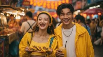 白云廣場夜市盛大開業(yè)，美食狂歡，必打卡的網(wǎng)紅地標！