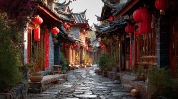 大理古城的美景