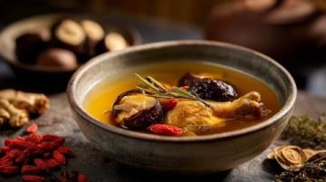 靈芝三七燉雞兔：滋補養生的經典美味湯品