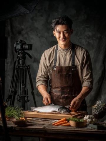 黃曉明分享青島特色美食,你嘗過哪些?