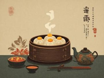 今天仍舊是吃粥配饅頭,粥的古文"鬻",形象,妙!鬻,粥與鬲組合,上下偏旁