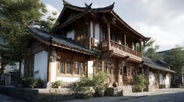 湘西古韻：芙蓉古鎮吊腳樓，悠悠歲月映芳華