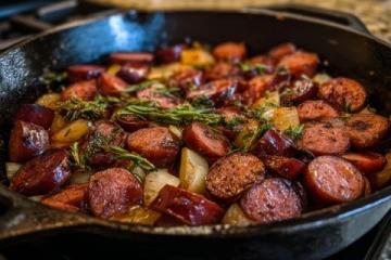 自制脆皮豬肉腸，外酥里嫩無(wú)添加更健康