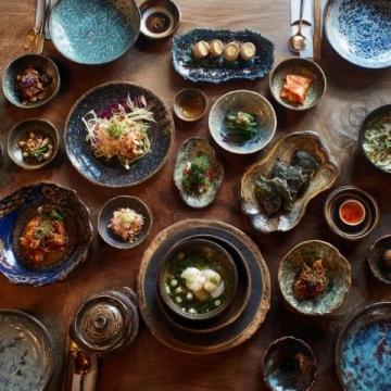 七臺河城市風光、美食和特色小吃。
