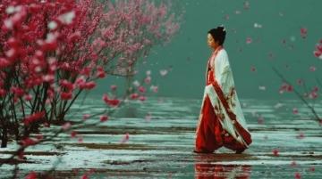 梅花盛開(kāi)如畫，打造現(xiàn)實(shí)中的世外桃源