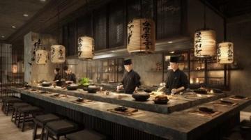 禹州溫德姆酒店內(nèi)的日本餐廳