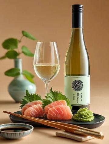 春日里的溫馨晚餐:三文魚與青梅酒的美好時光