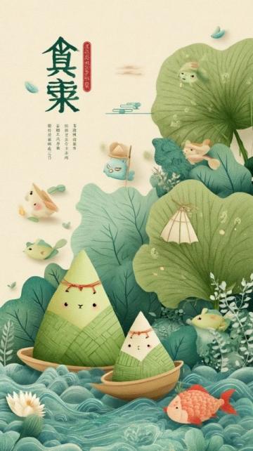 端午佳節粽子香,幸福祝福不間斷