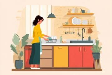 每日廚房忙碌:從早到晚的做飯與洗涮循環(huán)生活